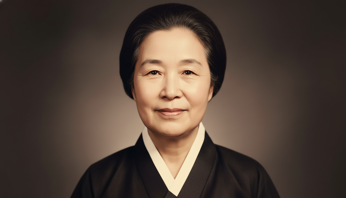 여성 추모 샘플